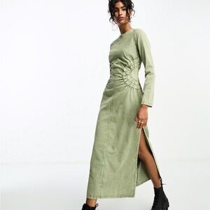 ASOS Sage Green Maxi Dress